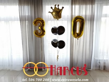 Balony z helem na urodziny - GASPAR Dzierżoniów